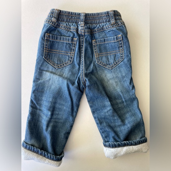 3 items: 2 fleece-lined jeans + jacket - Picture 8 of 10